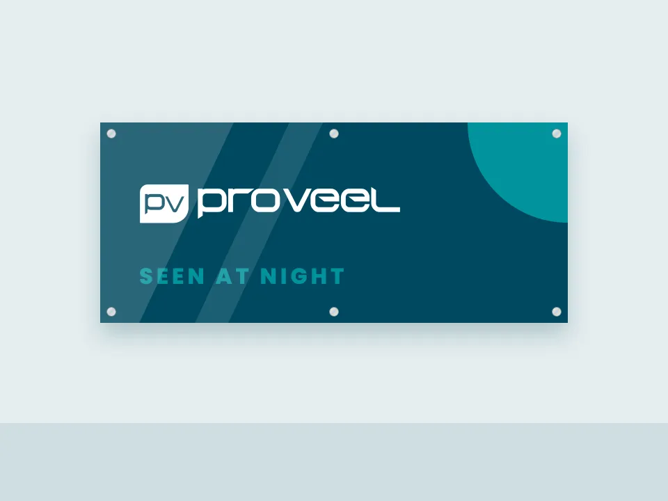 Reflective banners